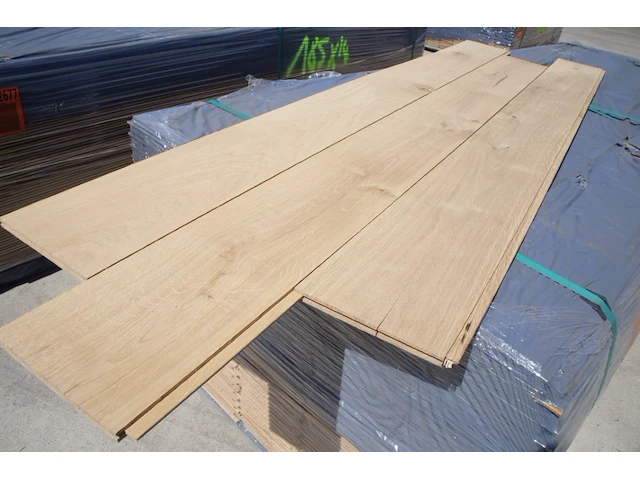 80,24 m² eiken planchetten 14mm - afbeelding 3 van  5