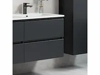 80cm badkamermeubelset - kleur: zwart eik - afbeelding 3 van  3