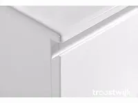 80cm badkamermeubelset mdf - kleur: mat wit - afbeelding 5 van  6