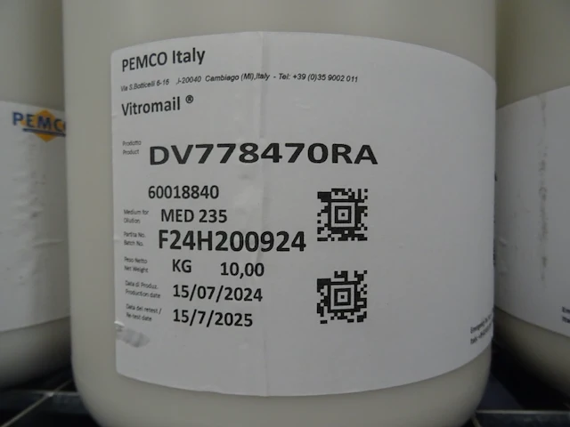 80x 10kg white enamel prince dv778470ra - afbeelding 3 van  5