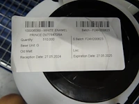 80x 10kg white enamel prince dv778470ra - afbeelding 4 van  5