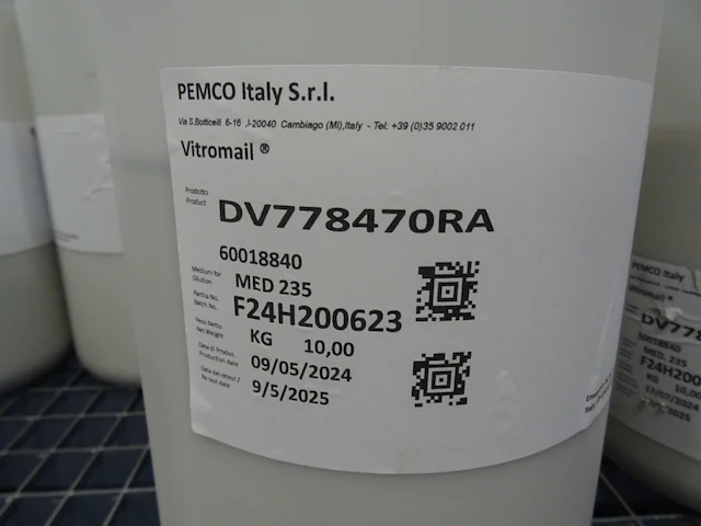 80x 10kg white enamel prince dv778470ra - afbeelding 5 van  5