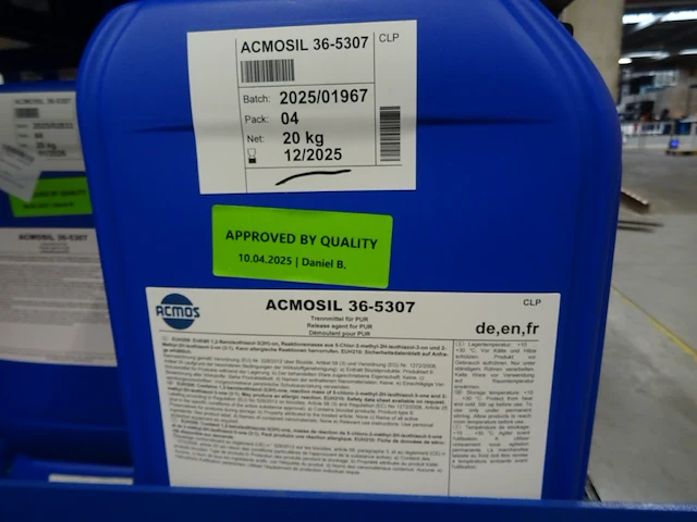 80x 20kg acmosil 36-5307 - afbeelding 3 van  4