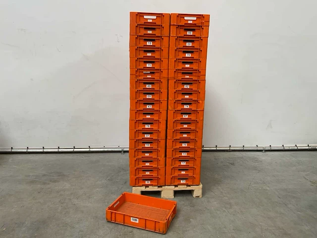 (80x) eurotec magazijnbak 600x400x120mm - afbeelding 2 van  5