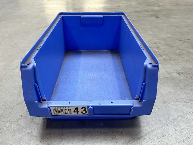 (80x) magazijnbak met grijpopening 500x300x200mm - afbeelding 2 van  5