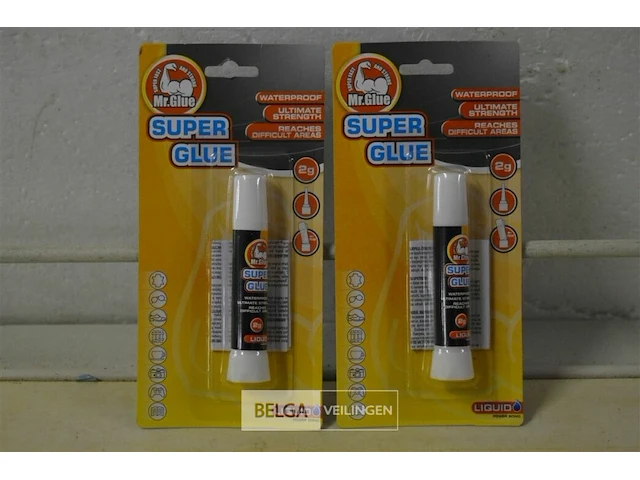 ±80x waterproof super glue - afbeelding 1 van  3