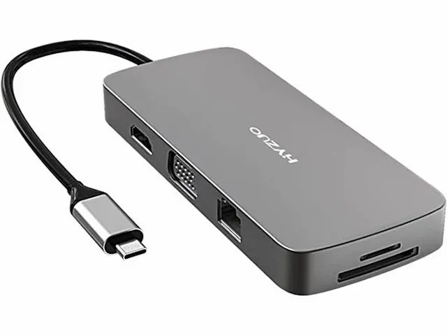 81x usb-c hub 10in1 - afbeelding 1 van  5