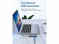 81x usb-c hub 10in1 - afbeelding 4 van  5