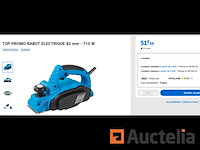 82 mm silverline elektrische schaafmachine