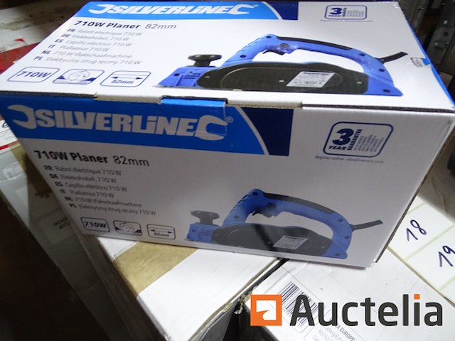 82 mm silverline elektrische schaafmachine - afbeelding 1 van  6