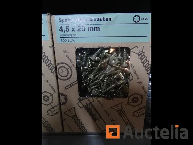 8250, houtschroeven, inbusschroeven, nietjes, brad spijkers, ringen, tirefonds - afbeelding 5 van  11