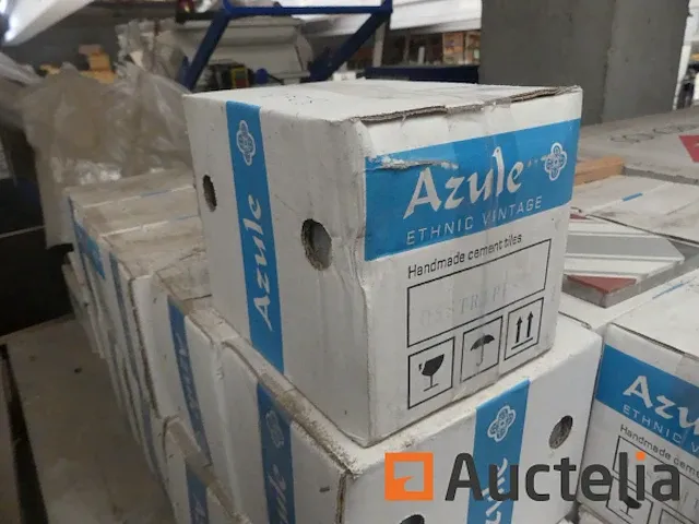 8,28 m² azule tegels - afbeelding 4 van  6