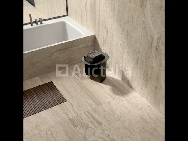 82m² navonna honey vein 60x120 gerectificeerd, travertijneffect, vloer en wand - afbeelding 2 van  2
