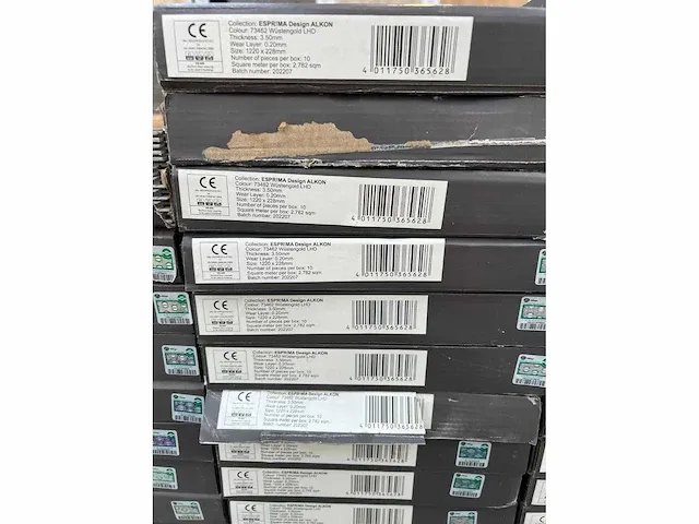 83,40m² clickvinyl pvc 3,5mm - afbeelding 5 van  8