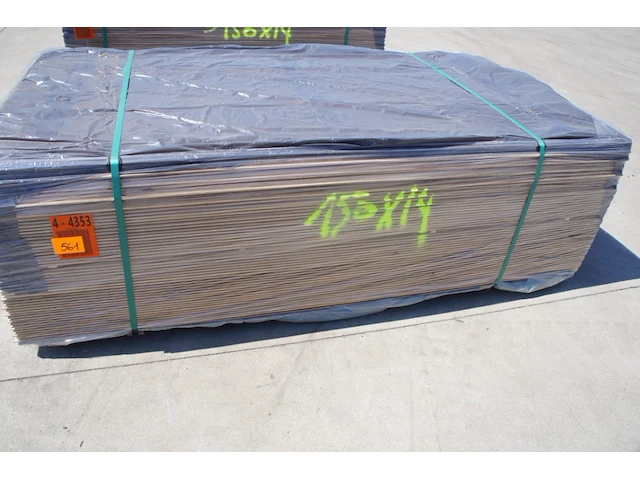 84 m² eiken planchetten 14mm - afbeelding 1 van  5