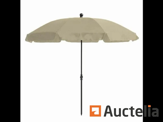 [8408-124] parasol beige 200 cm - afbeelding 1 van  1