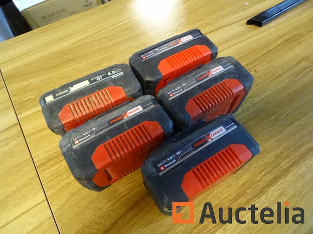 [8440-040] 5 batterijen 4,0 ah einhell - afbeelding 4 van  4