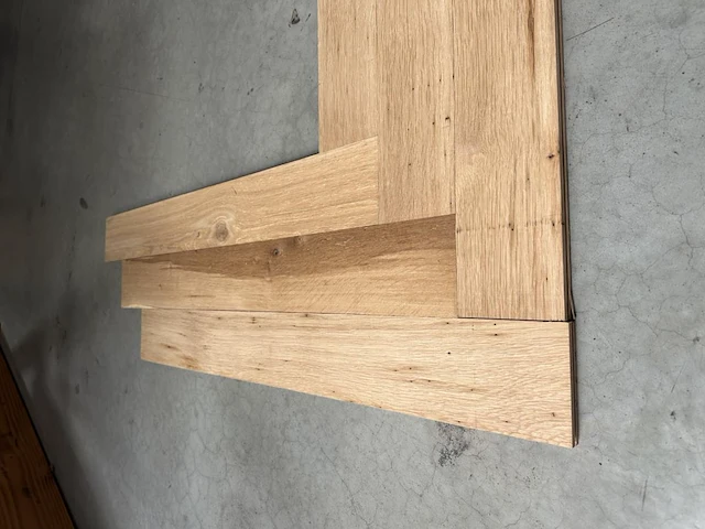 84,96 m2 eiken massief parket 100x12 cm - afbeelding 2 van  3
