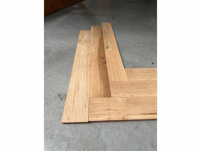 84,96 m2 eiken massief parket 100x12 cm - afbeelding 2 van  3