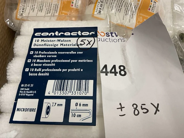 85 x reserverollen; beugels - afbeelding 2 van  8