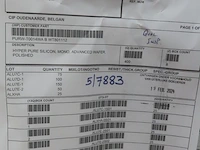 850x wafer - 200 mm thick 111 flat test silicon wafers - afbeelding 2 van  5