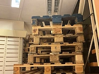 85x europallet + 4x palletkooi - afbeelding 8 van  8