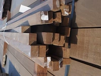 88,45 lm afrormosia geschaafd 40mm - afbeelding 3 van  5