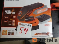 [8904-059]20v schroevendraaiers, 40v bolter, lijmpistool en 20v schuurmachine - afbeelding 5 van  12