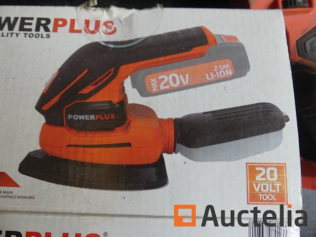 [8904-059]20v schroevendraaiers, 40v bolter, lijmpistool en 20v schuurmachine - afbeelding 6 van  12