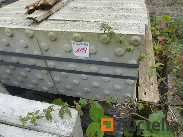 [8904-119] 100 vloertegels met reliëf 30cm x 30cm x 6cm pellet - afbeelding 4 van  5
