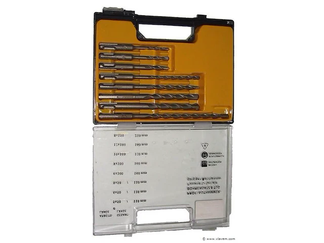 8delige set sds+ boren - afbeelding 1 van  2