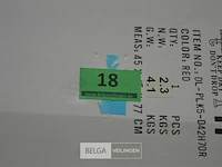 ±8dozen x 1st designlamp draad rood 45x45x77 cm - afbeelding 5 van  5