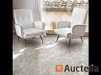 8m² tijdloos gepolijst 60x120 gerectificeerd, terrazzolook, vloer en wand - afbeelding 1 van  2