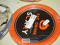 8p kartonnen bordjes - afbeelding 3 van  4