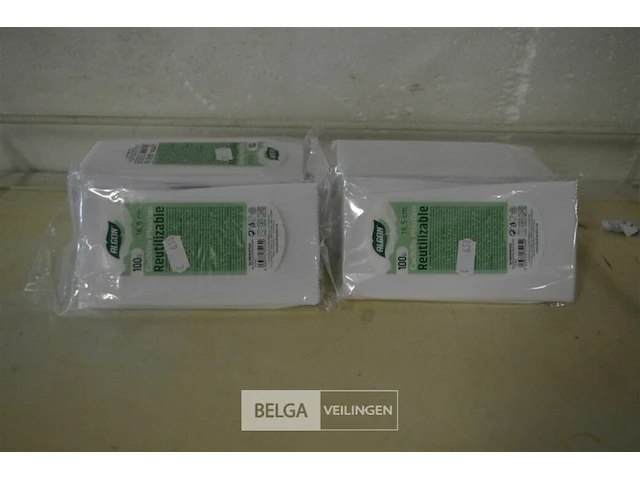 8x 100 algon plastic messen - afbeelding 1 van  2