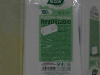 8x 100 algon plastic messen - afbeelding 2 van  2