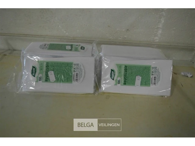 8x 100 algon plastic messen - afbeelding 1 van  2