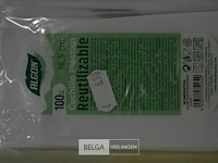 8x 100 algon plastic messen - afbeelding 2 van  2