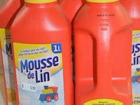 8x 1l mousse de lin zeep marseille - afbeelding 2 van  2