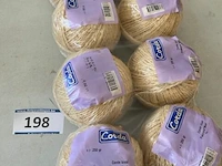 8x 250gr paktouw sisal - afbeelding 1 van  3