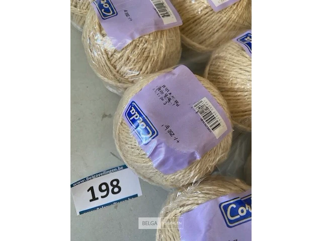 8x 250gr paktouw sisal - afbeelding 3 van  3