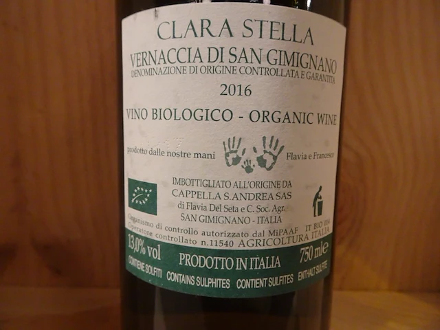 8x 75cl clara stella witte wijn - afbeelding 3 van  4