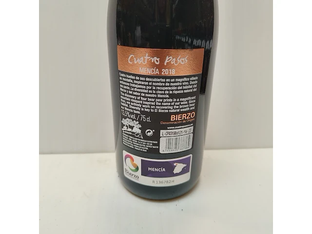 8x 75cl cuatro pasos - afbeelding 2 van  2