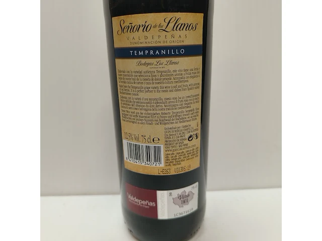 8x 75cl señorio de los llanos - afbeelding 2 van  2
