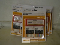 8x benson bordkrijt + wisser - afbeelding 1 van  2