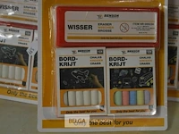 8x benson bordkrijt + wisser - afbeelding 2 van  2