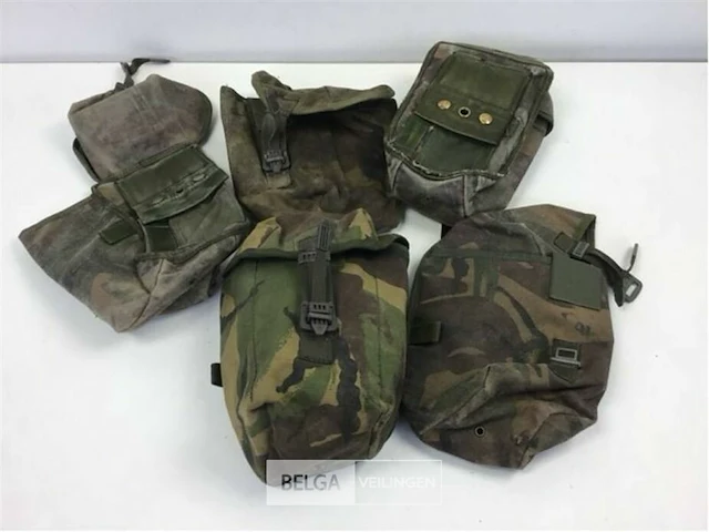 (8x) britse leger crusader veldfles utility pouch dpm camo - afbeelding 2 van  2