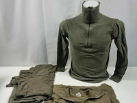 (8x) bundesheer functional longsleeve shirt legergroen - afbeelding 1 van  5