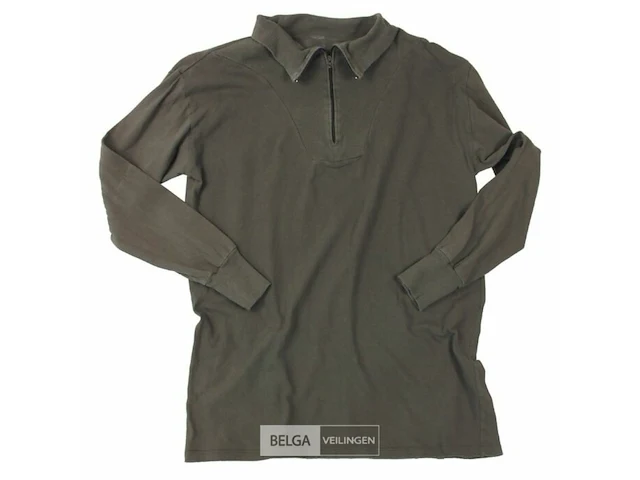 (8x) bundesheer functional longsleeve shirt legergroen - afbeelding 5 van  5
