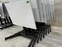 8x bureautafels - afbeelding 3 van  4
